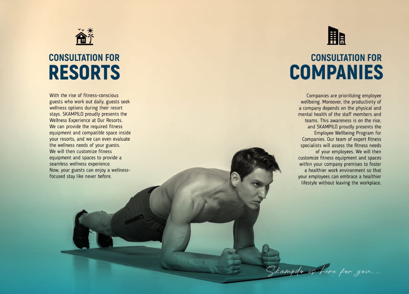 Athletes training