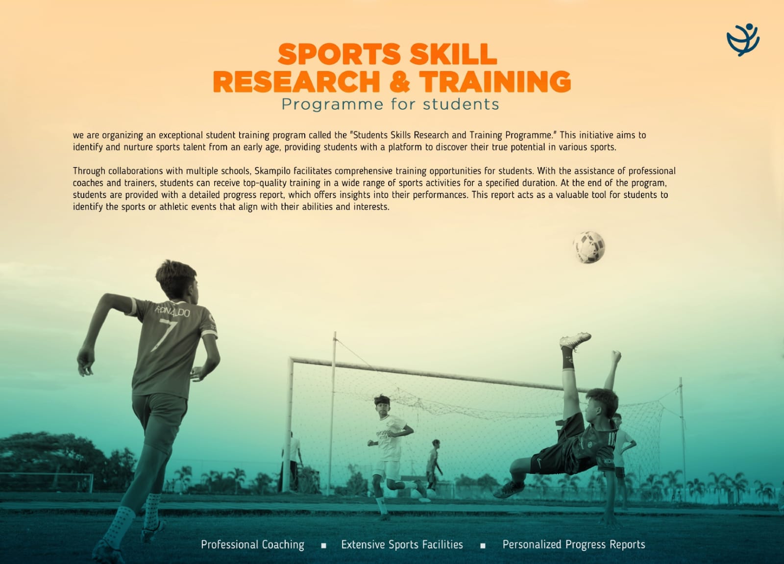 Athletes training
