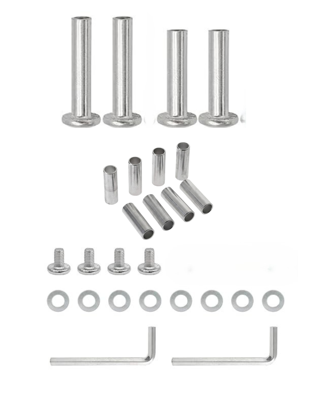 INLINE SKATES KAMACHI SCREWS, BEARINGS & AXILES