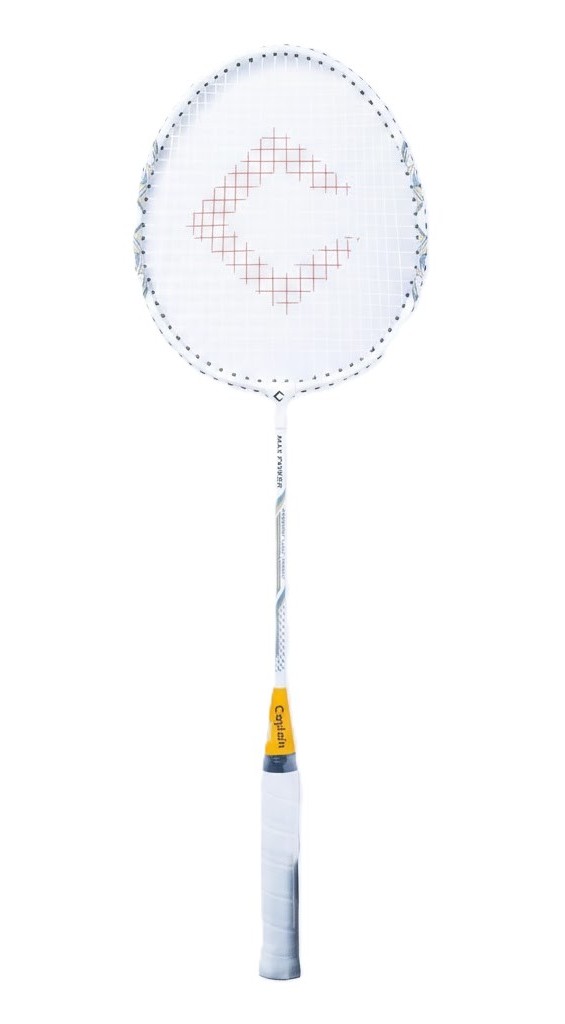 BADMINTON RACKET CAPTION MAX POWER