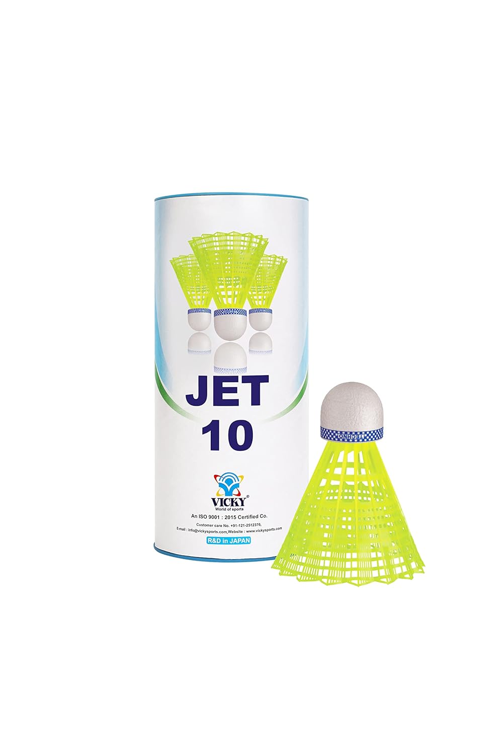 BADMINTON SHUTTLECOCK VICKY JET 10